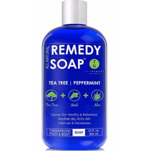 remedy soap tea tree oil body wash min